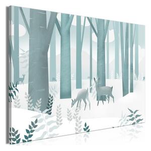 Quadro - Fairy-Tale Forest (1 Part) Vertical - First Variant