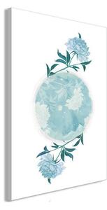 Quadro - Floral Planet (1 Part) Vertical