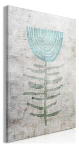 Quadro - Blue Lily (1 Part) Vertical