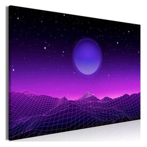 Quadro - Futuristic landscape 2 (1 Part) Wide