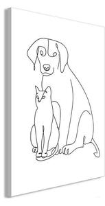 Quadro - Best Friends (1 Part) Vertical