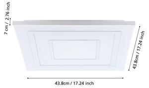 Eglo 900959 - Plafoniera dimmerabile RGBW ALBARCA LED/18W/230V + +TC