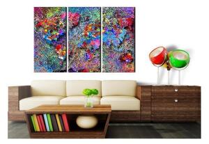 Quadro di sughero - Colourful Whirl