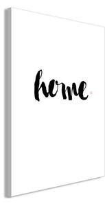 Quadro - Home and Dot (1 Part) Vertical