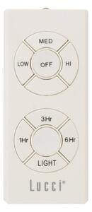 Lucci Air 210334 - Ventilatore a soffitto AIRFUSION 1xE27/60W/230V legno/cromo +