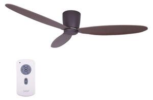 Lucci air 212883 - Ventilatore da soffitto AIRFUSION RADAR marrone + telecomando