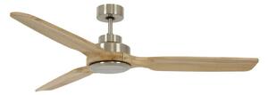 Lucci air 213050 - Ventilatore da soffitto SHOALHAVEN paulownia/marrone/cromo