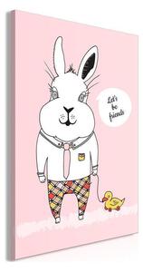 Quadro - Rabbits Friend (1 Part) Vertical
