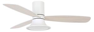 Lucci Air 210661-LED Ventilatore dimmerabile FLUSSO 1xGX53/18W/230V legno/white+RC