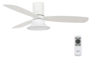 Lucci Air 210661 - Ventilatore LED dimmerabile FLUSSO 1xGX53/18W/230V bianco + TC