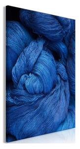 Quadro - Blue Worsted (1 Part) Vertical