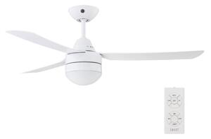 BAYSIDE 531016 - Ventilatore da soffitto MEGARA 2xE14/15W/230V bianco + +TC