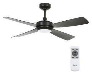 Lucci air 213303- Ventola LED dimmerabile SLIPSTREAM 1xGX53/12W/230V nero + TC