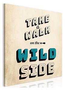 Quadro - Take Walk on the Wild Side (1 Part) Square