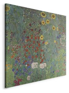 Quadro - Rural Garden With Sunflowers
