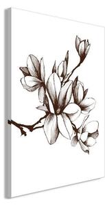 Quadro - Renaissance Magnolias (1 Part) Vertical