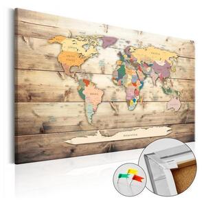 Quadro di sughero - The World at Your Fingertips