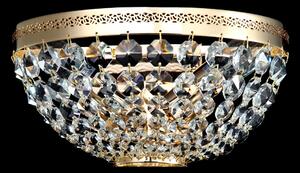 Lampada da parete Royal Classic in Metallo Ottilia Oro
