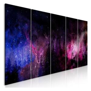 Quadro - Deer Galaxy (5 Parts) Narrow