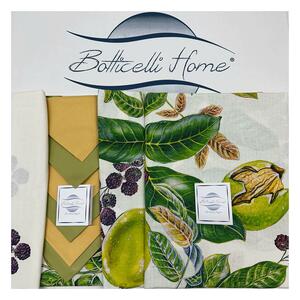 Tovaglia da tavolo con tovaglioli Botticelli Home Mirtilli