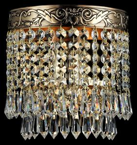 Lampada da parete Royal Classic in Metallo Palace Oro Antique