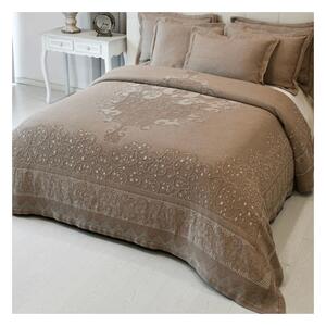 Copriletto matrimoniale Botticelli Home Arabesco in cotone jacquard