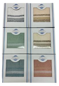 Set asciugamano bagno viso e ospite Cubagua Botticelli Home