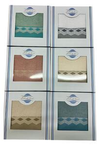 Set asciugamano bagno viso e ospite Saona Botticelli Home