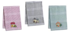 Strofinacci cucina Vingi Ricami Home 3 pezzi