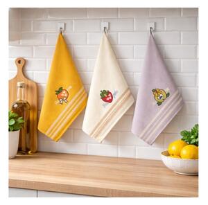 Strofinacci cucina Vingi Ricami Macedonia 3 pezzi