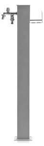 Fontana da Giardino con Doppio Rubinetto Belfer 42/QRR Alluminio