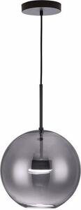 Lampada a sospensione LED Multiverse nera 10W, bianco neutro 800 lm, vetro, dimensioni: 120x30x30 cm, IP20, Reality