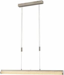 Lampada a sospensione LED Sonox nichel 36W bianco caldo 3240 lm acrilico dim.: 160x120x5 cm IP20 Reality
