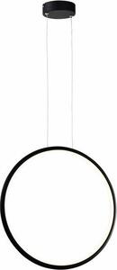 Lampada a sospensione LED Ragi nera 24W, bianco neutro, 1920 lm, acrilico, dimensioni: 120x43x12 cm, IP20, Reality