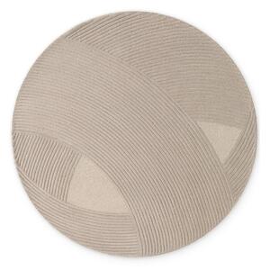 Tappeto rotondo beige in lana ø 160 cm Kensington Victoria – Ted Baker