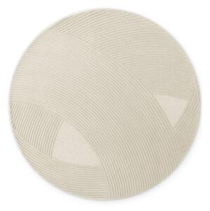 Tappeto rotondo color crema in lana ø 160 cm Kensington Victoria – Ted Baker