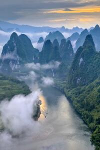 Fotografia artistica Li River, Hua Zhu, (26.7 x 40 cm)