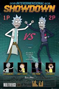 Posters, Stampe Rick and Morty - Showdown