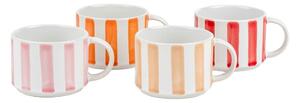 Tazze in set per espresso bianche in ceramica 4 pz 180 ml Franca – Leopold Vienna
