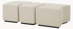 Set di 3 sgabelli imbottiti Filbert