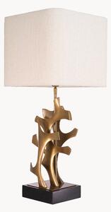 Lampada da tavolo con base in marmo Agapé