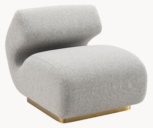 Poltrona lounge imbottita Sansome