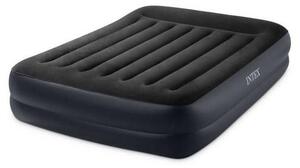 Materasso gonfiabile Intex, 2 persone, 150 x 200 x 42 cm, Dura-Beam Plus, Fiber-Tech, nero e blu