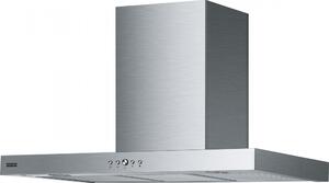 Franke Cappa Cucina Aspirante a Parete Larghezza 90 cm Profondit 50 cm Classe A colore Inox - 325.0608.798 TIBER 90 XS