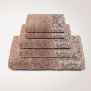 Set Asciugamani In Spugna STANDARD Geo Country UNICA Cotone Caleffi