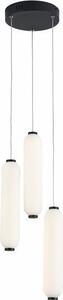 Lampada a sospensione LED Catkin nera 8W, bianco neutro, 1920 lm, vetro, dimensioni: 120x21x21 cm, IP20, Reality