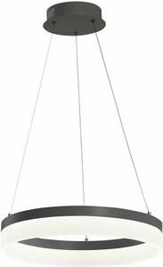 Lampada a sospensione LED Cornelia antracite 24W, bianco neutro, 1920 lm, acrilico, dimensioni: 100x40x40 cm, IP20, Reality