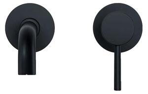 Rubinetto per lavabo, montaggio a parete, struttura in ottone resistente, MB-210 mm