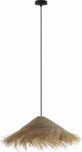 Lampada a sospensione Cosma marrone 1xE27x40W vimini / rattan / paglia dimensioni: 120x62x62 cm IP20 Reality
