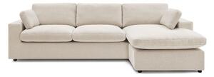 Divano angolare beige Belair – Bobochic Paris